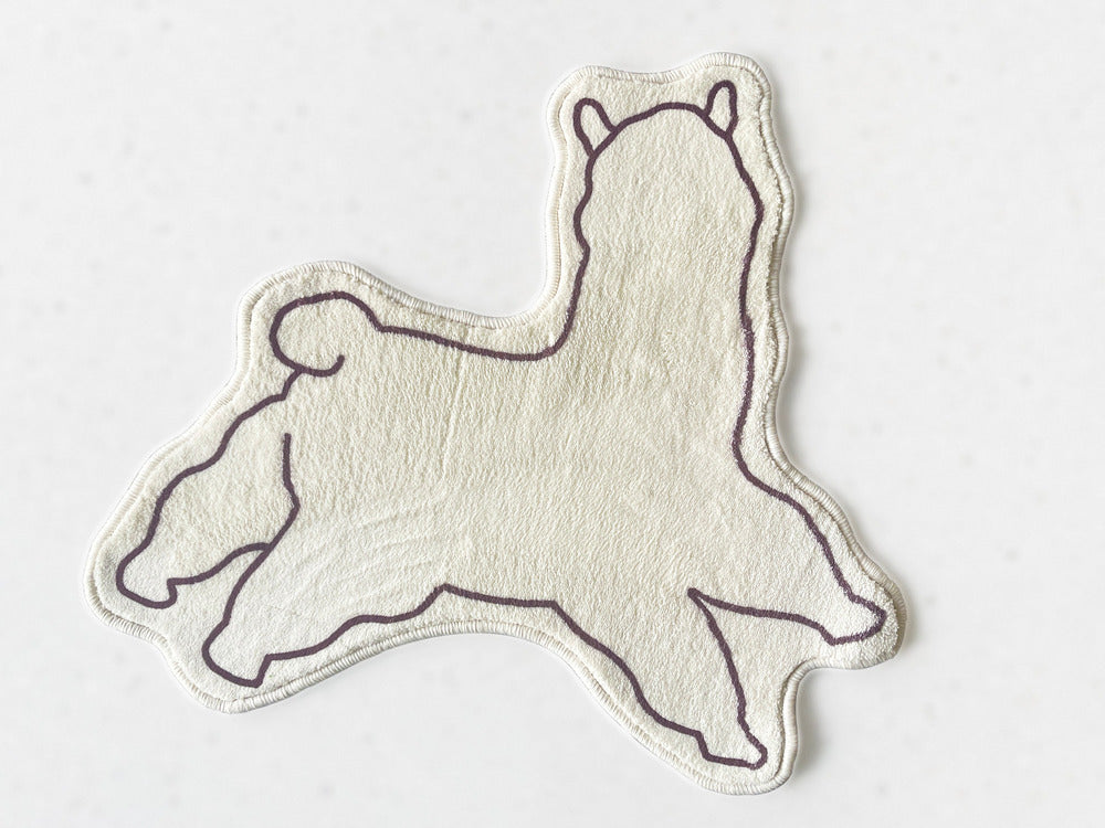 Woozy Alpaca's Rug